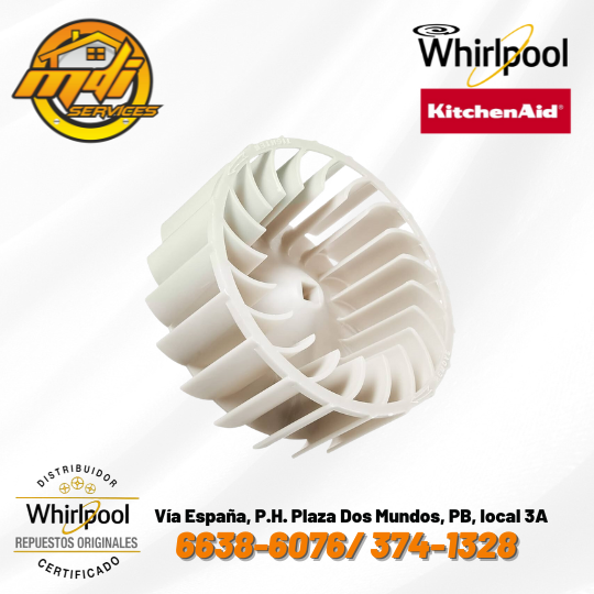 TURBINA SECADORA WHIRLPOOL 697772 ORIGINAL FSP
